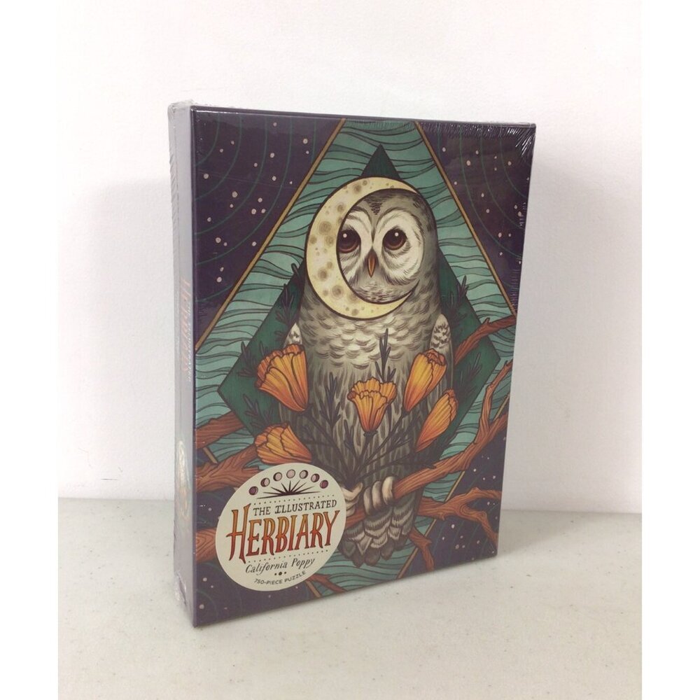 The Illustrated Herbiary Owl Puzzle 750 Pieces NEW